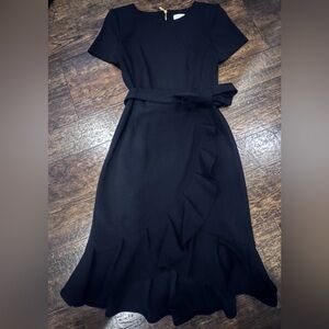 Calvin Klein tulip hem dress